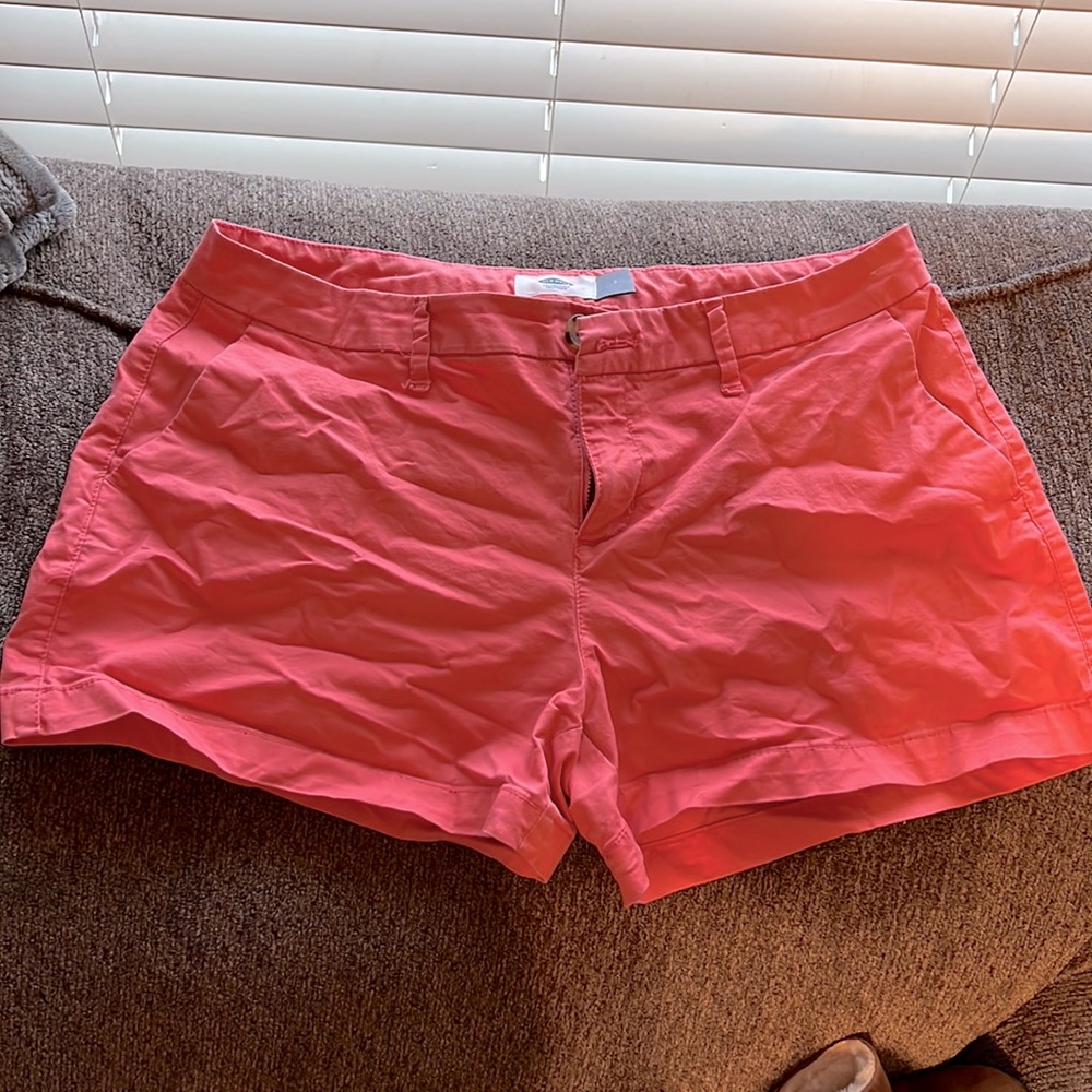 AE shorts (coral color)